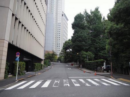 永田町の街並み（東京都・千代田区） 永田町,街並み,国会議事堂周辺の写真素材