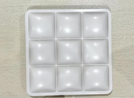 バイキング用の仕切り皿 仕切り皿,セパレート,仕切りの写真素材