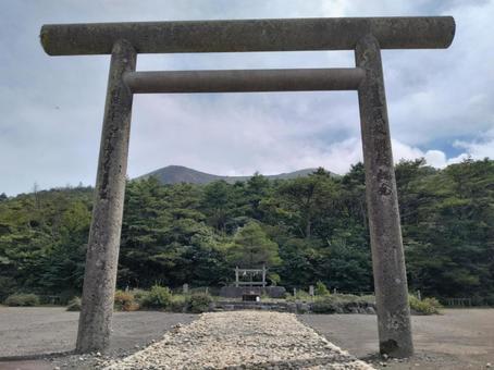 高千穂峰を望む 霧島連山,高千穂峰,天孫降臨の写真素材