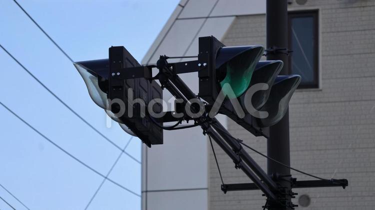 コイト電気　横型玉ねぎカバー信号機 横型信号機,たまねぎカバー,雪用カバーの写真素材
