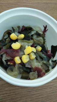 海藻サラダ 海藻サラダ,ヘルシー,食事の写真素材