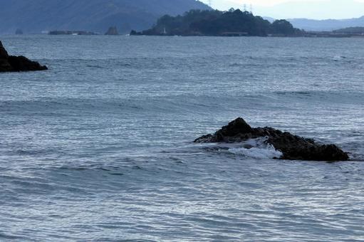 福井県高浜の海 福井県高浜の海 福井県,大飯郡,高浜町の写真素材