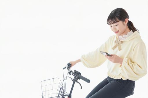 Photo, copy space, while smartphone, destination, 