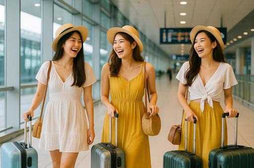 女子旅 女子旅の写真