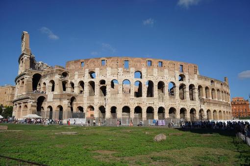 コロッセオ コロッセオ ローマ,イタリア,コロッセオの写真素材