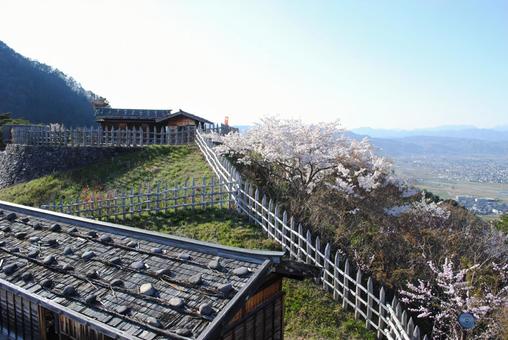 Photo, shinshu, chikuma-shi, shiroyama historical park, 