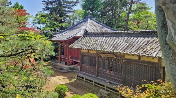 坂東33観音 11番 安楽寺 薬師堂 坂東33観音 11番 安楽寺 薬師堂 安楽寺,岩殿山,薬師堂の写真素材