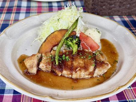 トンテキ トンテキ,ステーキ,焼肉の写真素材