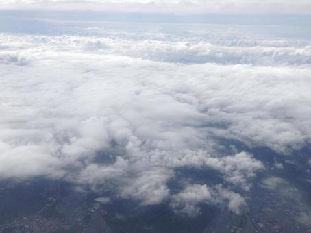 雲を見下ろす 雲を見下ろすの写真
