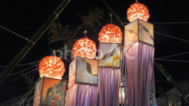 七夕祭り（湘南平塚） 七夕祭り,七夕,七夕飾りの写真素材