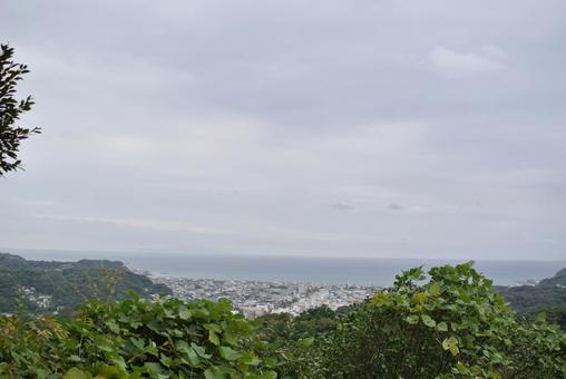 勝上嶽展望台からの景色 勝上嶽展望台,勝上嶽,勝上けんの写真素材