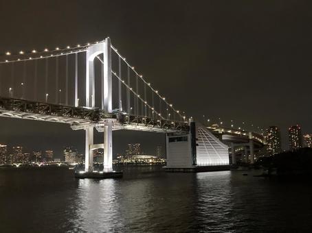 東京湾夜景 東京湾夜景の写真