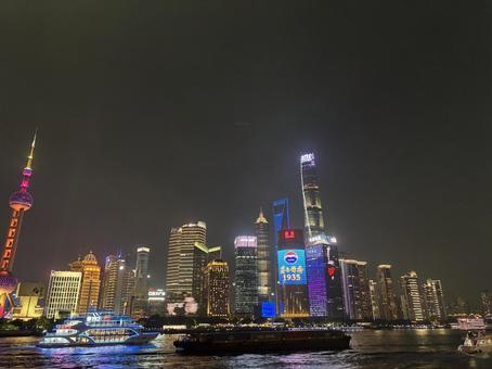 上海夜景 上海夜景の写真