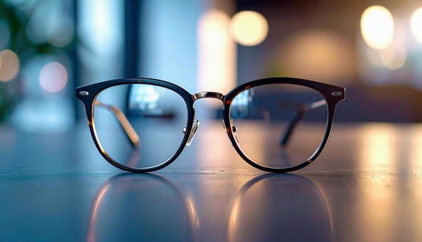 おしゃれなメガネの写真