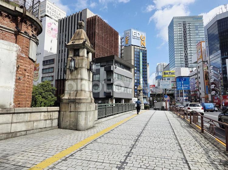 街並み　東京　秋葉原　万世橋 風景,街並み,東京の写真素材