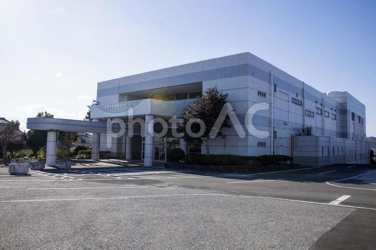 田原市赤羽根文化会館 赤羽根,文化会館,コンクリートの写真素材