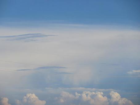青空と雲 青空と雲の写真