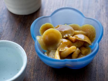 なめこ きのこ料理 なめこ,きのこ料理,食べ物の写真素材