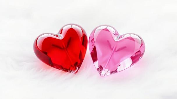 ハート 冬,白,雪の写真素材