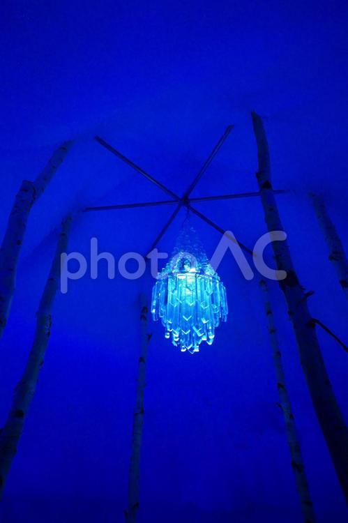 厳冬の支笏湖氷濤まつり 支笏湖氷濤まつり,支笏湖ブルー,屋外の写真素材