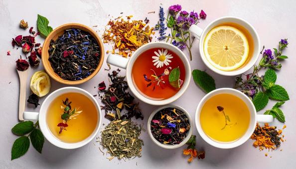 きれいになるハーブティーの写真