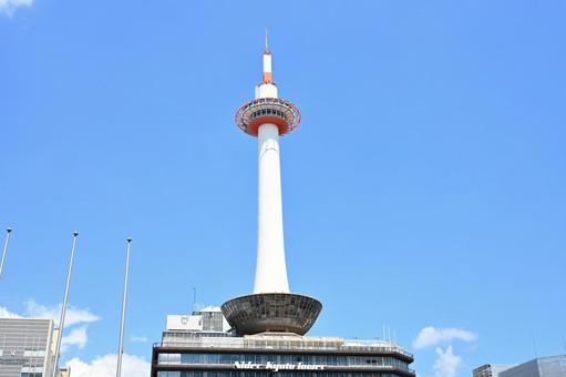 京都タワー 京都タワー 観光,京都,名所の写真素材