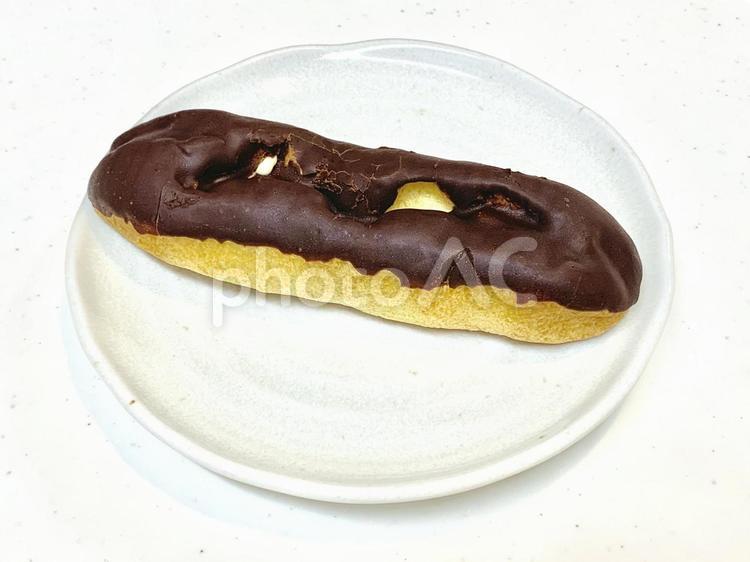エクレア  Eclair エクレア,スイーツ,食べ物の写真素材