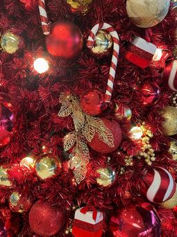 クリスマスツリーオーナメント クリスマス,クリスマスの飾り,クリスマスツリーの写真素材
