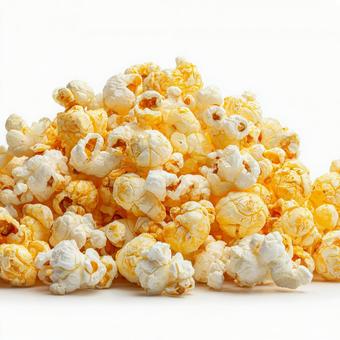 一口食べたくなるポップコーン 一口食べたくなるポップコーンの写真