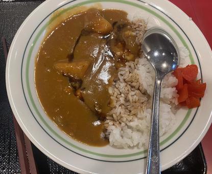 カレー カレーライス スプーン 福神漬け カレー カレーライス スプーン 福神漬け カレー,カレーライス,スプーンの写真素材