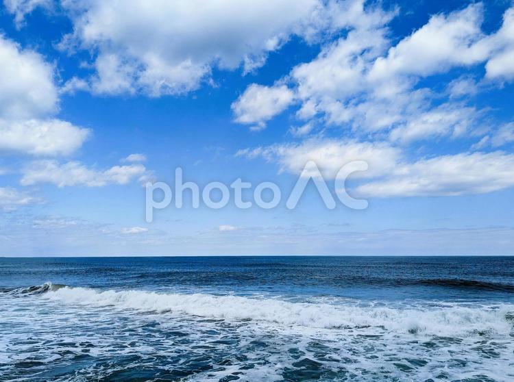 松川浦海岸の素晴らしい景色 海,波紋,波の写真素材