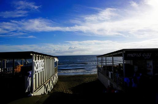 湘南・海の家 湘南・海の家 湘南,海,海辺の写真素材