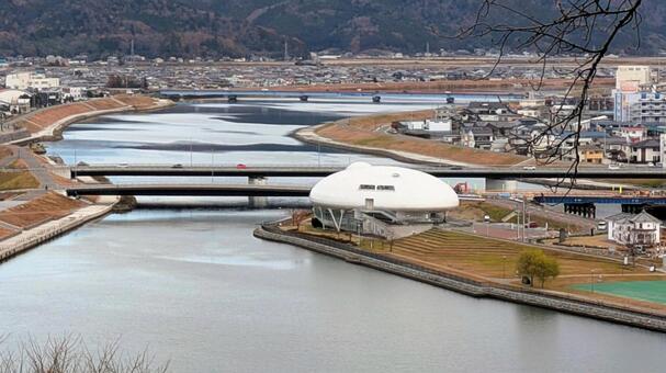石ノ森萬画館(石巻市) 博物館,石ノ森章太郎,川の写真素材