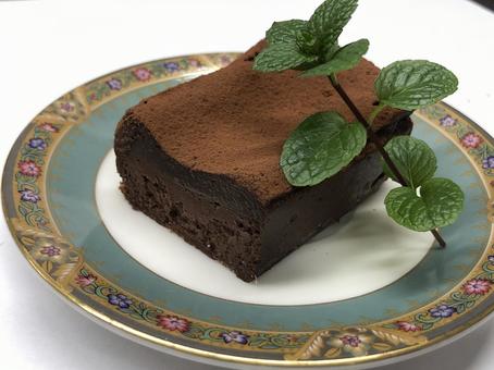 Terrine chocolate, Terrine chocolate, ช็อคโกแลต, ช็อคโกแลต terrine, เค้ก,