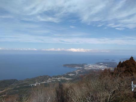 大麻山展望台からの景色 大麻山展望台からの景色の写真