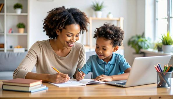 家庭教育イメージ 家庭教育イメージの写真