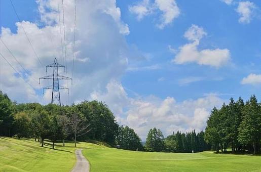 ゴルフ ゴルフ ゴルフ,コース,ゴルフ場の写真素材