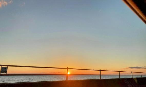 夕焼け 夕焼けの写真
