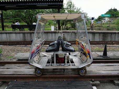 高千穂あまてらす鉄道　カート 高千穂あまてらす鉄道,高千穂,宮崎県の写真素材