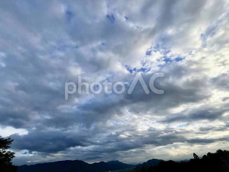 【風景写真】夏空 夏空,空,雲の写真素材