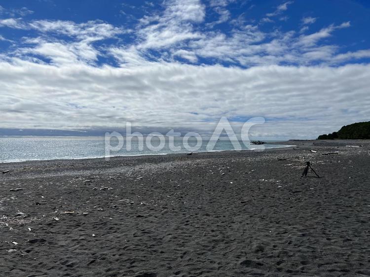 砂浜 海,砂浜,浜辺の写真素材