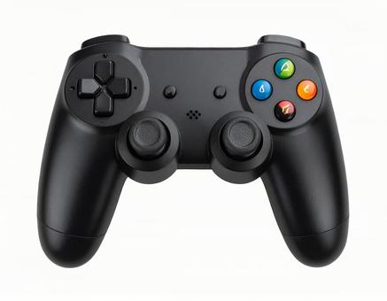 Game controller_Cutout image, through, game controller, clipping, JPG and PSD
