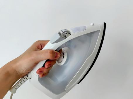 アイロン アイロン アイロン,スチームアイロン,家電の写真素材