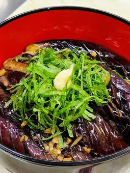 ナス丼2 ナス丼2 ナス,秋ナス,ご飯ものの写真素材