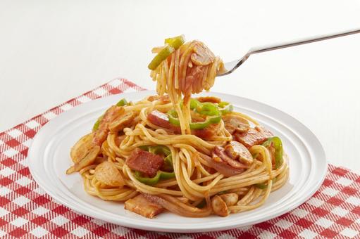 ナポリタンスパゲッティ はしあげ ナポリタンスパゲッティ はしあげの写真