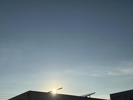 夏の午後の青空 夏の午後の青空の写真