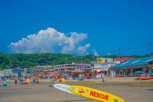 ビーチと海水浴客 ビーチと海水浴客 海,ビーチ,海水浴客の写真素材