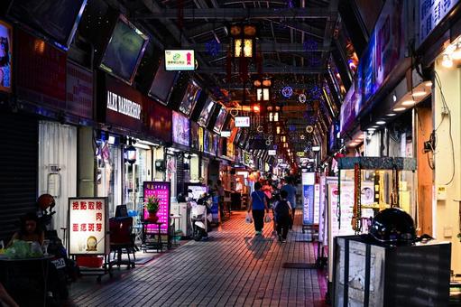 台湾・台北 艋舺夜市(華西街夜市) 台湾・台北 艋舺夜市(華西街夜市) 台湾,台北,艋舺夜市の写真素材