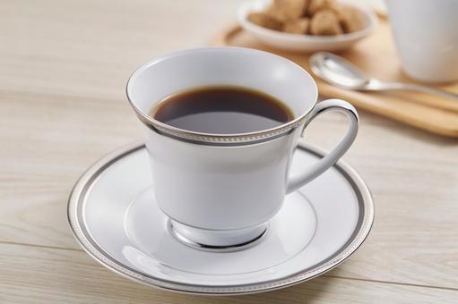 ホットコーヒー ブレンドコーヒー ホットコーヒー ブレンドコーヒー ホットコーヒー,一人前,ブラックの写真素材