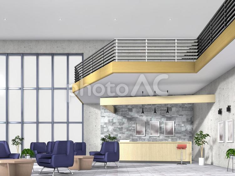 オフィス(受付カウンター) オフィス,企業,会社の写真素材